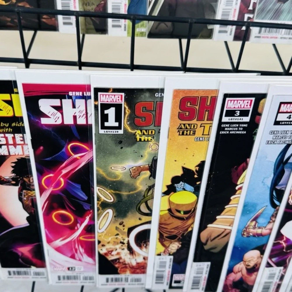 Shang Chi  1-5 VS 1-12 Ten Rings 1-6 & Master 10 Rings 1 lot‎ 2021-2023 Series